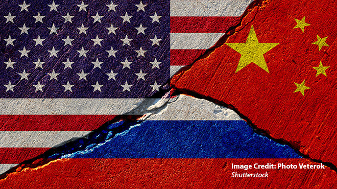 کابوس چین و روسیه برای آمریکا 