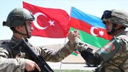 رزمایش مشترک باکو و ترکیه بعد از جنگ قره باغ