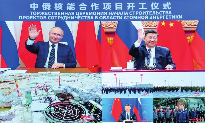 پیوند محکم چین روسیه در برابر آمریکا