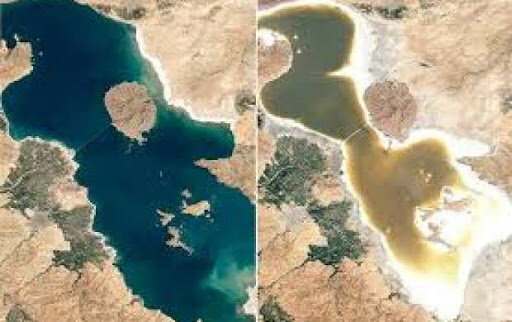 داستان نابودی دریاچه ارومیه و زاینده رود و تالاب گاوخونی یکی است