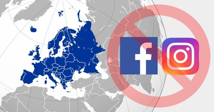 تعطیلی فیسبوک و اینستاگرام در اروپا بسیار جدی شد 