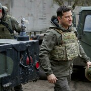 رئیس جمهور اوکراین کی یف را ترک کرد