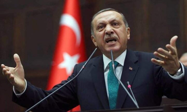 توجیه اردوغان برای تجاوز به سوریه 