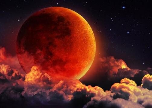 ماه خونین در آسمان رصد شد