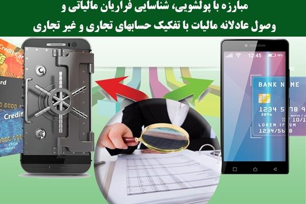 مبارزه با پولشویی، شناسایی فراریان مالیاتی و وصول عادلانه مالیات با تفکیک حساب های تجاری و غیرتجاری مبارزه با پولشویی، شناسایی فراریان مالیاتی و وصول عادلانه مالیات با تفکیک حساب های تجاری و غیرتجاری