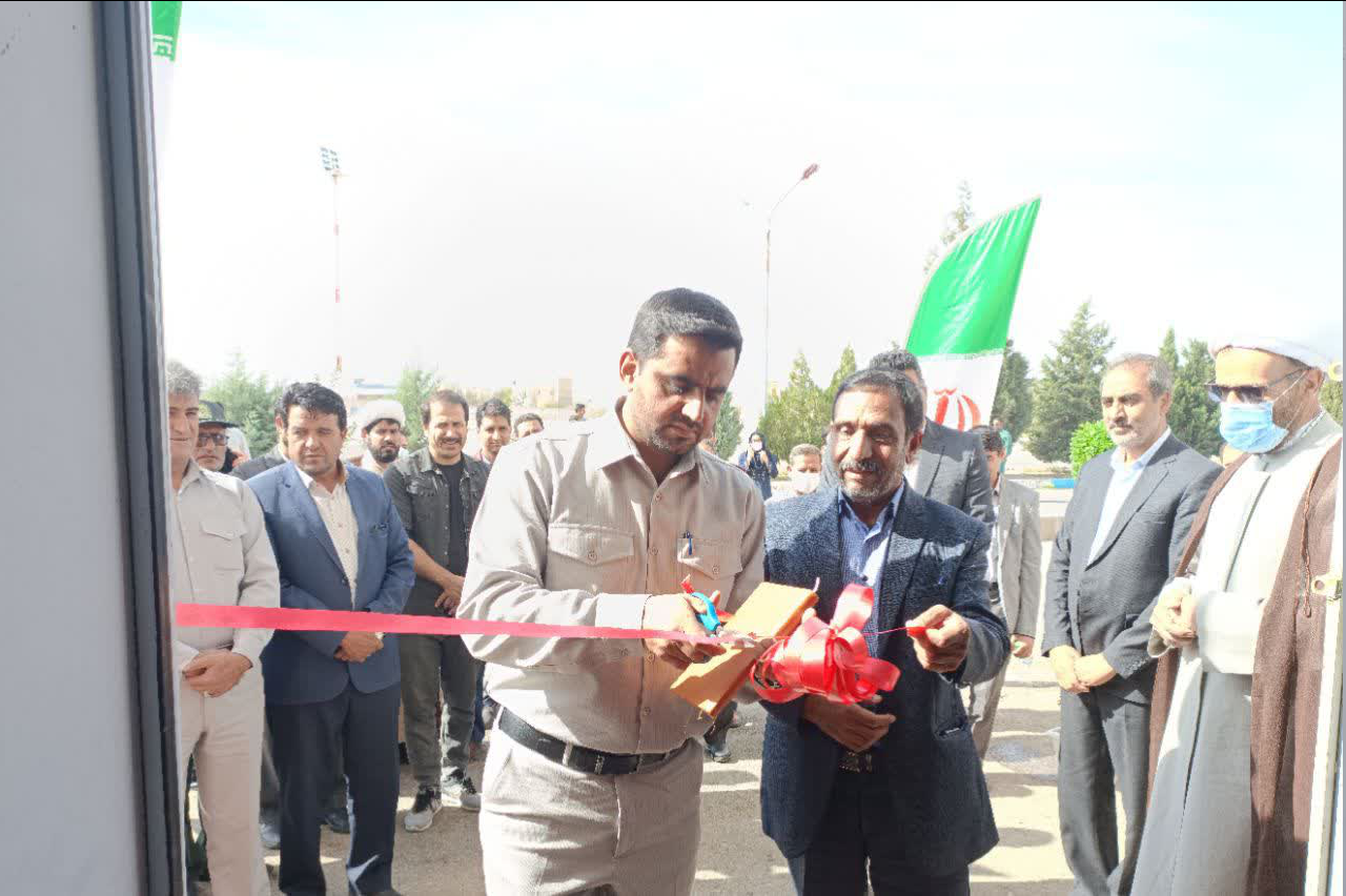 افتتاح نمایشگاه کتاب در شهربابک