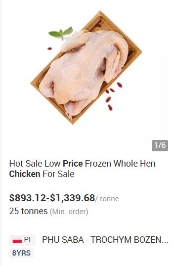 قیمت مرغ به 25 هزار تومان رسید