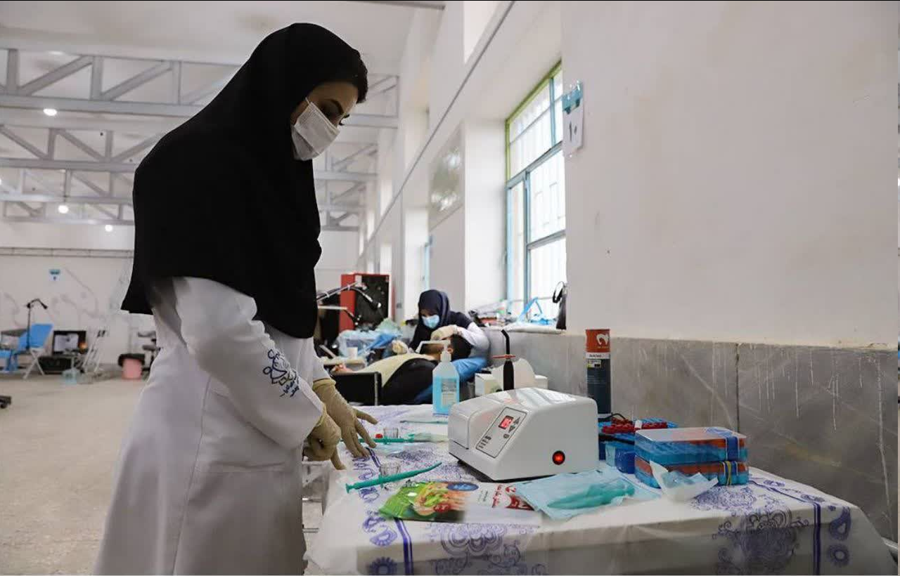 اردوی جهادی پزشکی در شهربابک برگزار شد