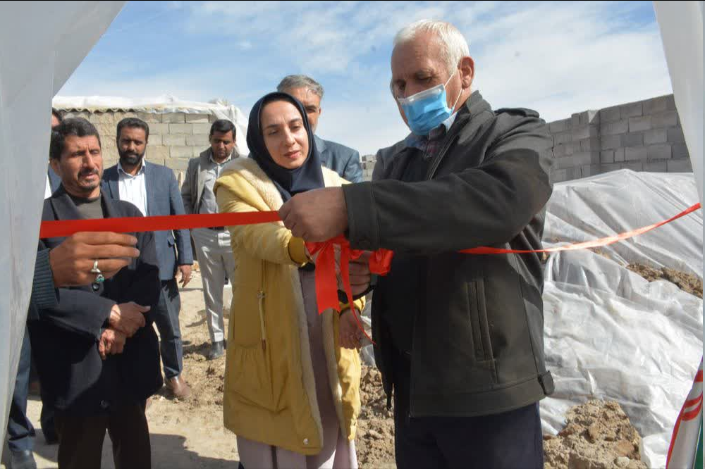 افتتاح چند طرح حوزه آموزش و پرورش و جهاد کشاورزی در شهربابک