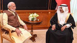 روابط رو به گسترش هند و بحرین 