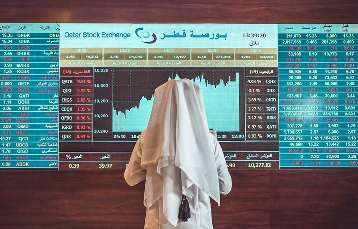 عملکرد مثبت شاخص بورس قطر  عملکرد مثبت شاخص بورس قطر