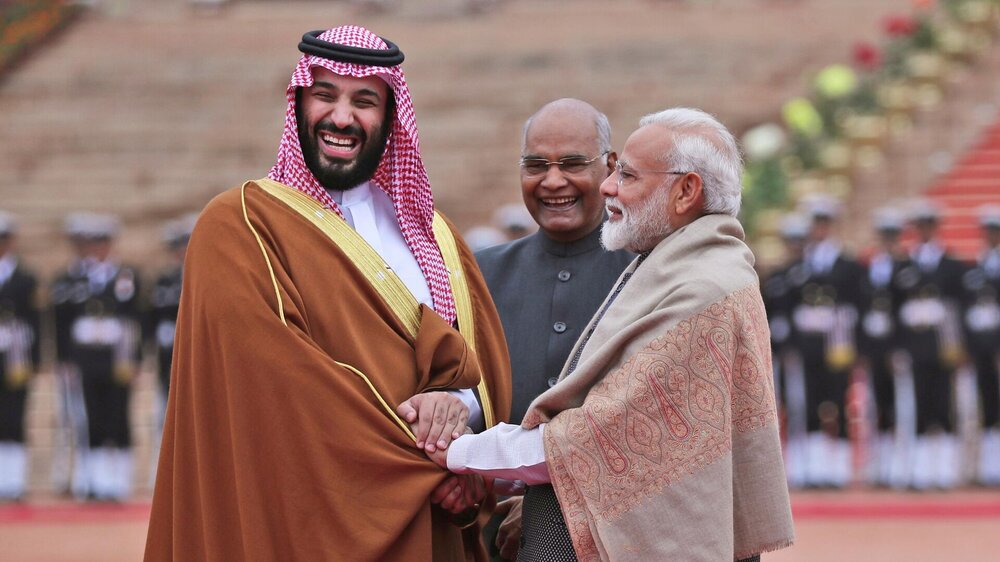 هند شریک تجاری عربستان می‌شود
