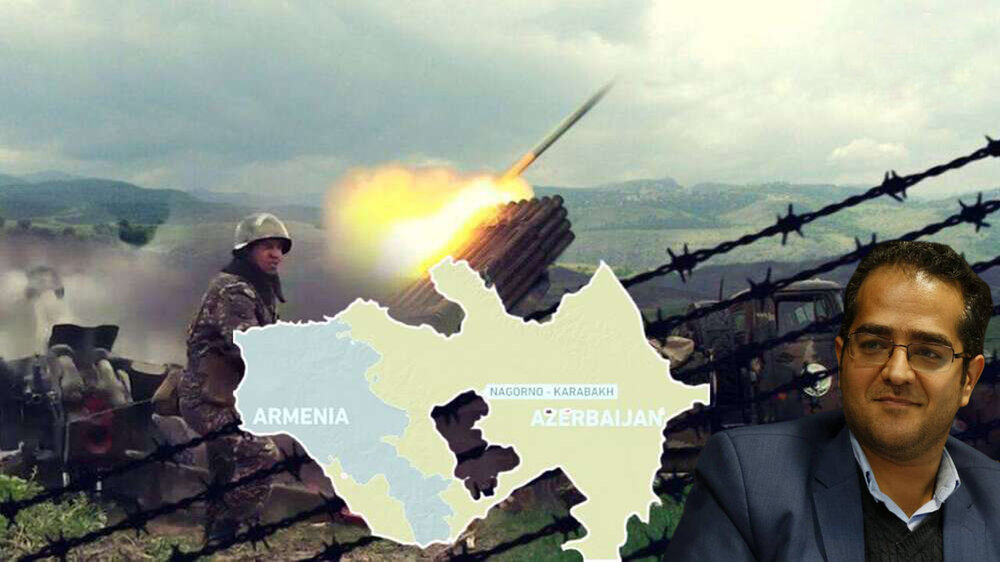 ابعاد واکنش ایران به حمله باکو – ترکیه به جنوب ارمنستان در گفتگو با احسان موحدیان