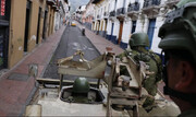 فضای رعب و وحشت حاکم بر پایتخت اکوادور