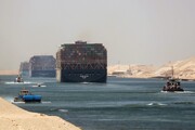 افزایش هزینه عبور کشتی ها از کانال سوئز