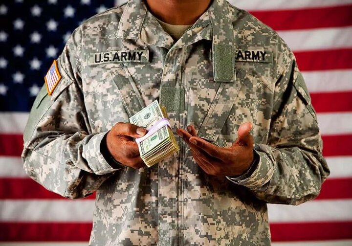 ارتش آمریکا در آستانه بحران مالی