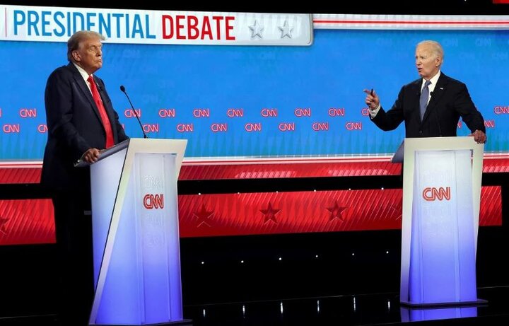 جدال لفظی بایدن و ترامپ بر سر ایران  جدال لفظی بایدن و ترامپ بر سر ایران