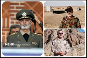 سه فرمانده ارشد نیروهای مسلح با حکم فرمانده کل قوا منصوب شدند