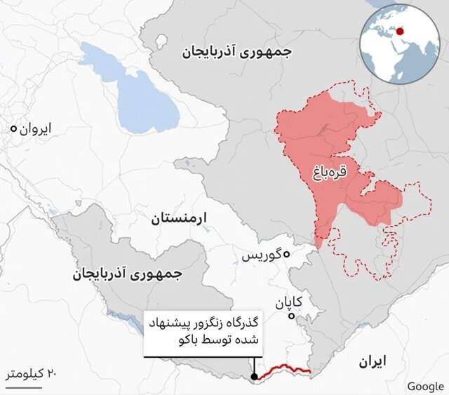 کریدور زنگزور: پل استراتژیک اسرائیل برای عملیات نظامی علیه ایران