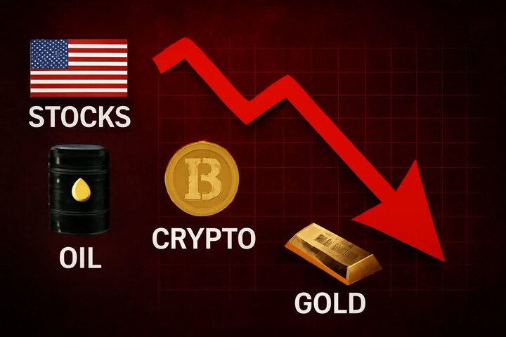 سایه ریسک بر بازارهای جهانی 