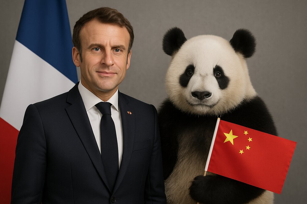آیا «دیپلماسی پاندایی» مکرون می‌تواند یخ روابط چین و اروپا را بشکند؟